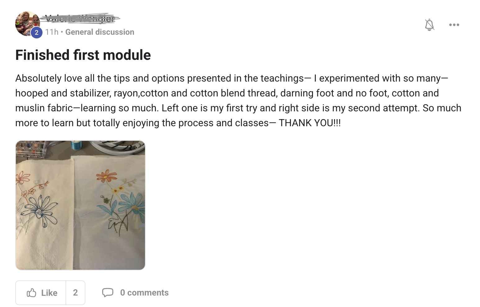 Valerie testimonial
