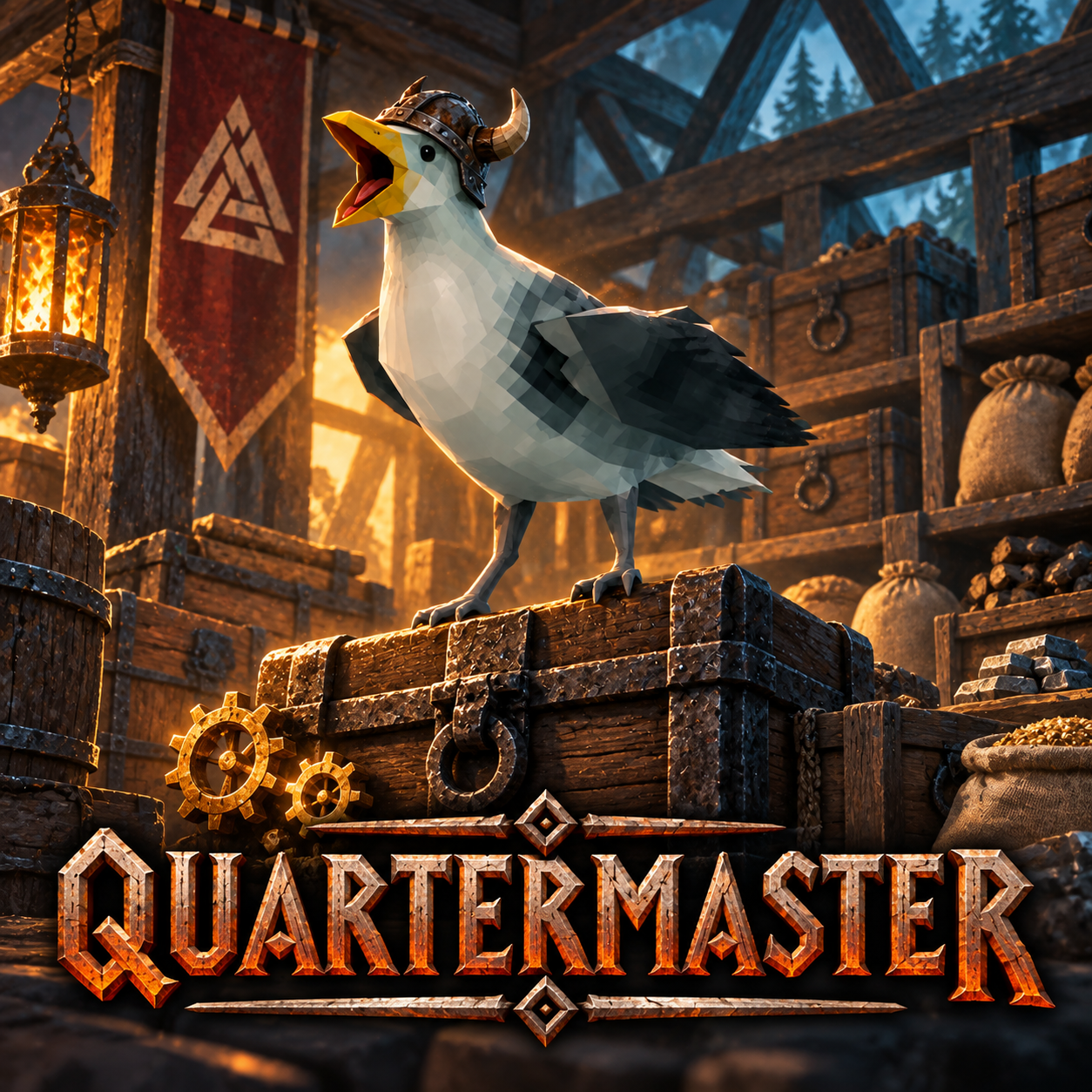 Quartermaster storage artwork
