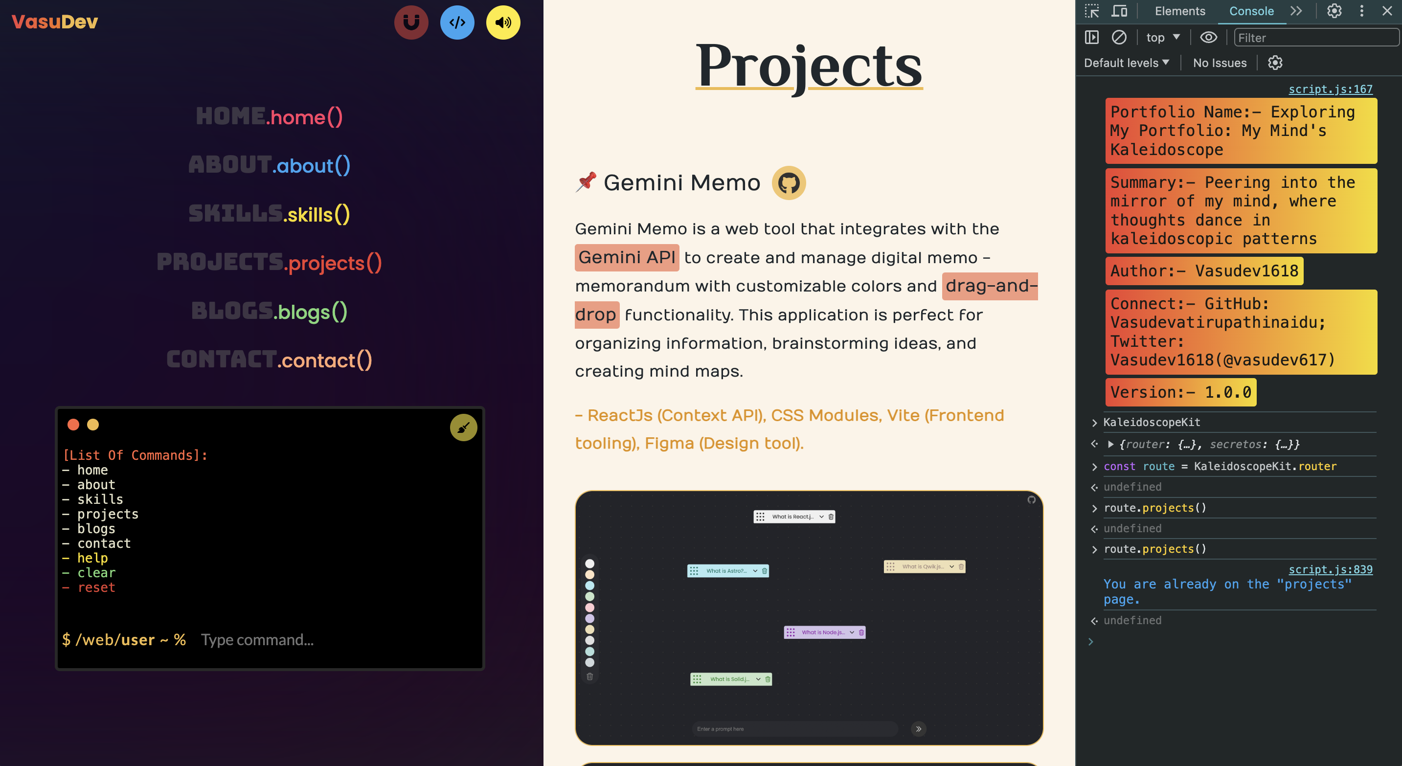 Profile Console Log