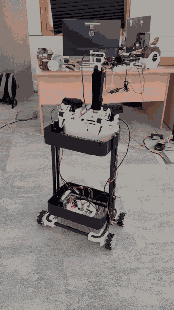 Household demo on the mecanum base