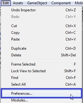 Preferences