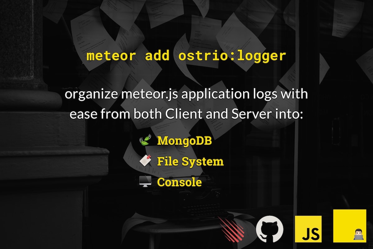 Meteor Logger Library