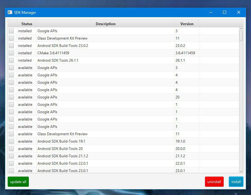 download android sdk manager for windows