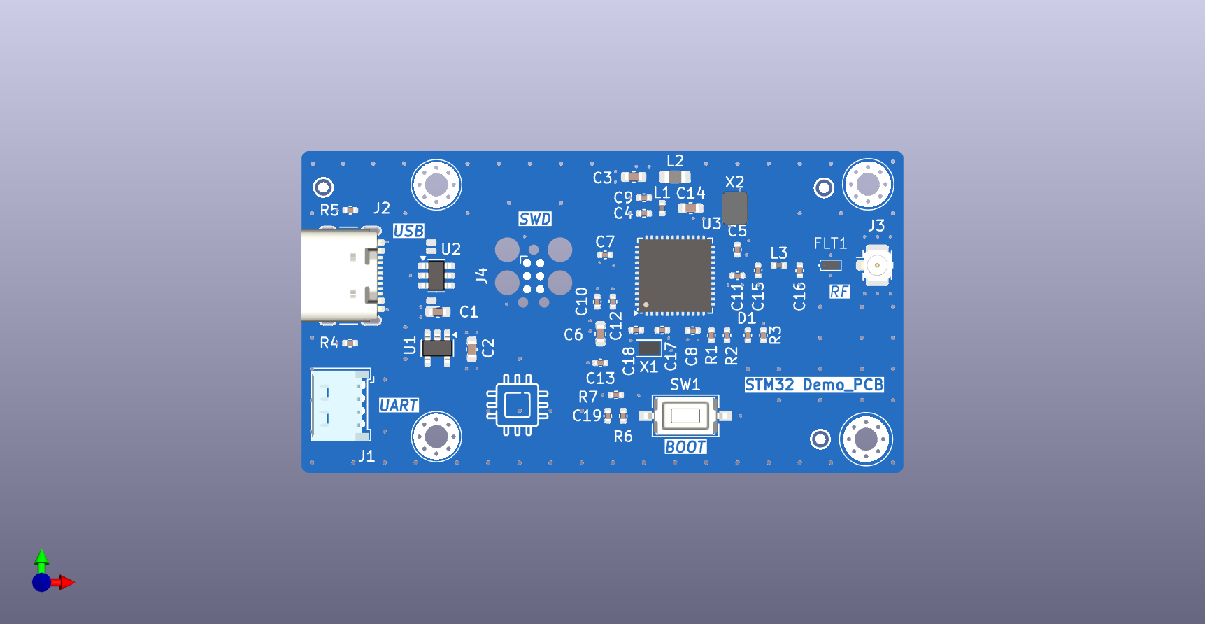 STM32 RF Demo, from the project README