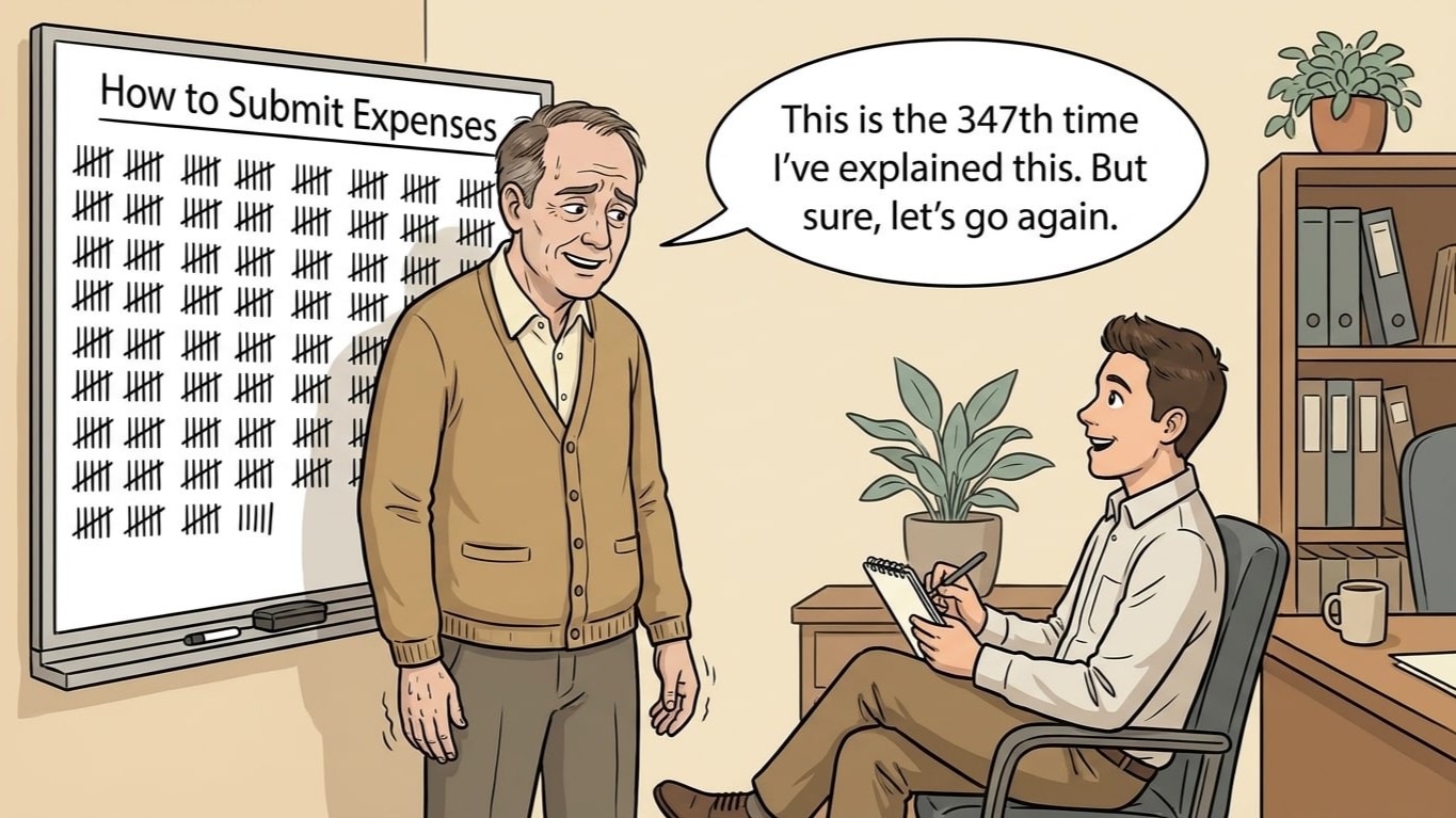 I documented 47 processes while eating a sandwich.