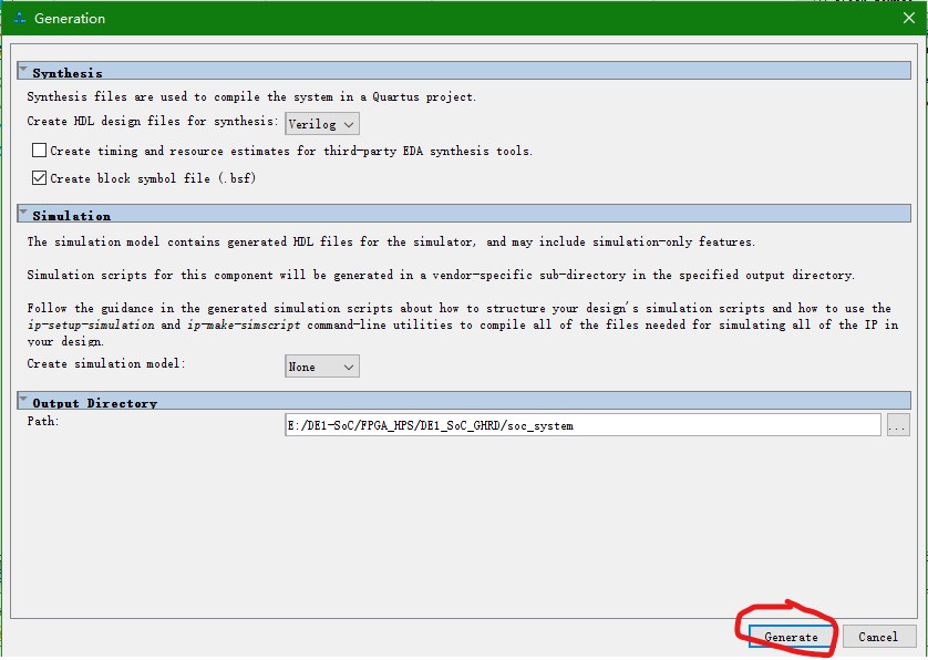 从零开始搭建SoC系统（基于DE1-SoC开发板） | VERDVANA’S BLOG