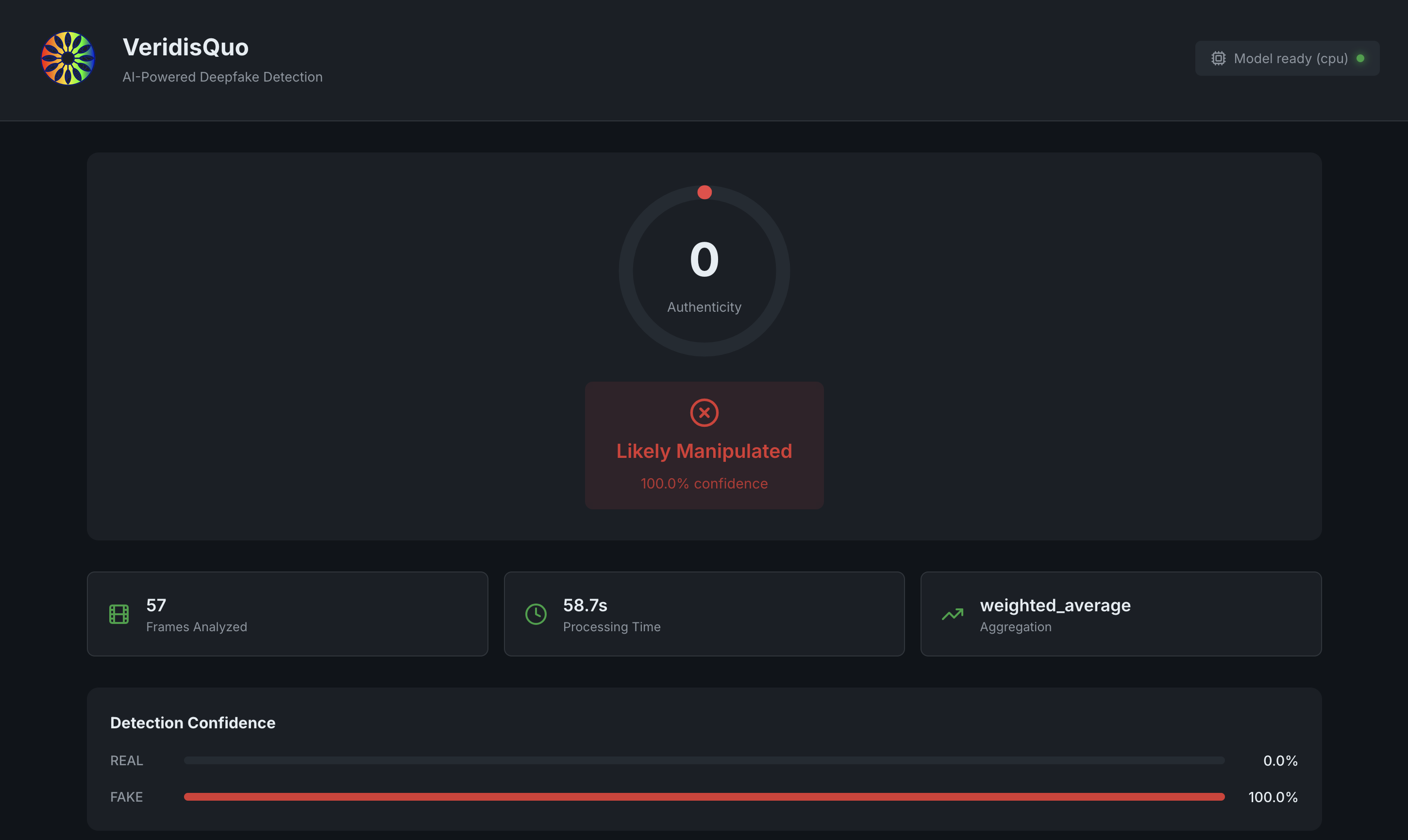 Show HN: VeridisQuo – open-source deepfake detector with explainable AI
