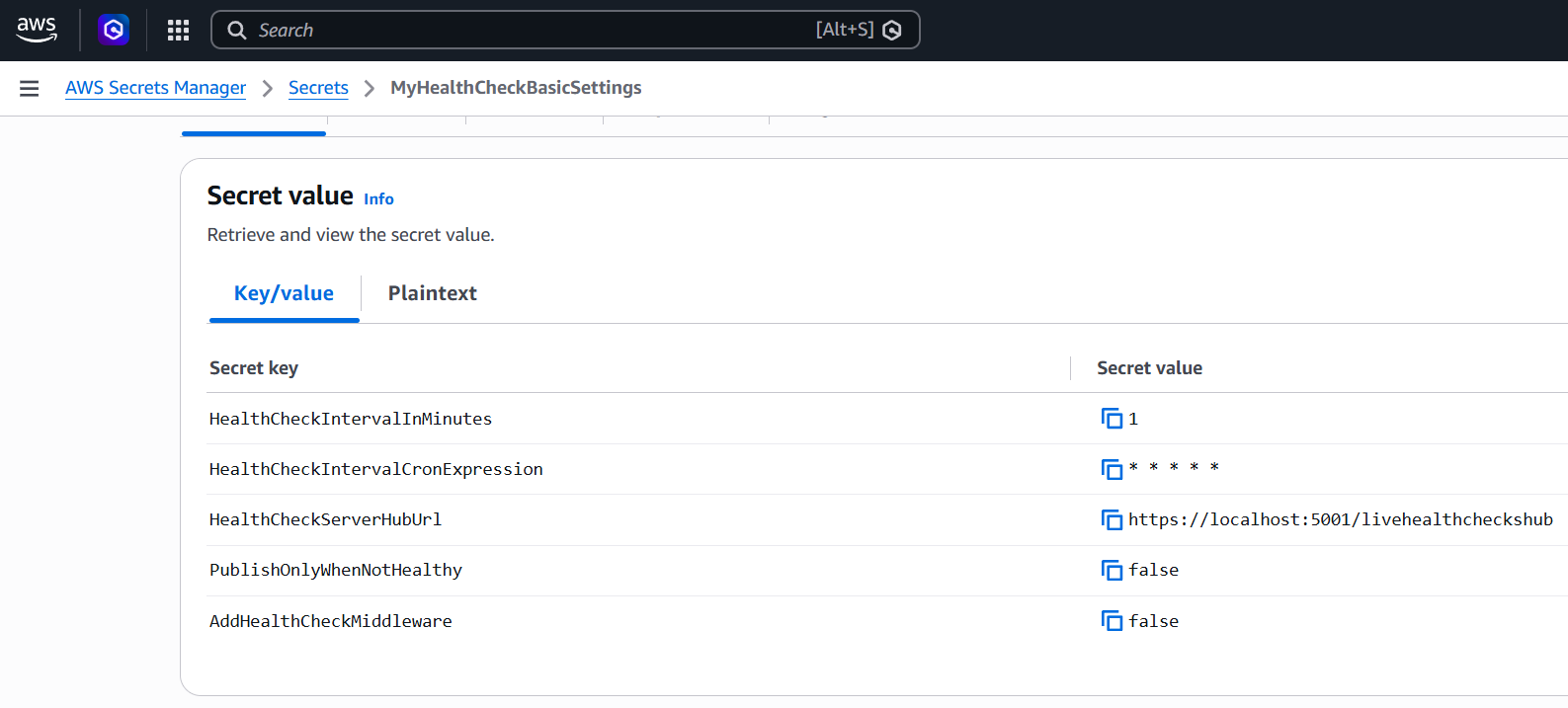 AWS Secrets