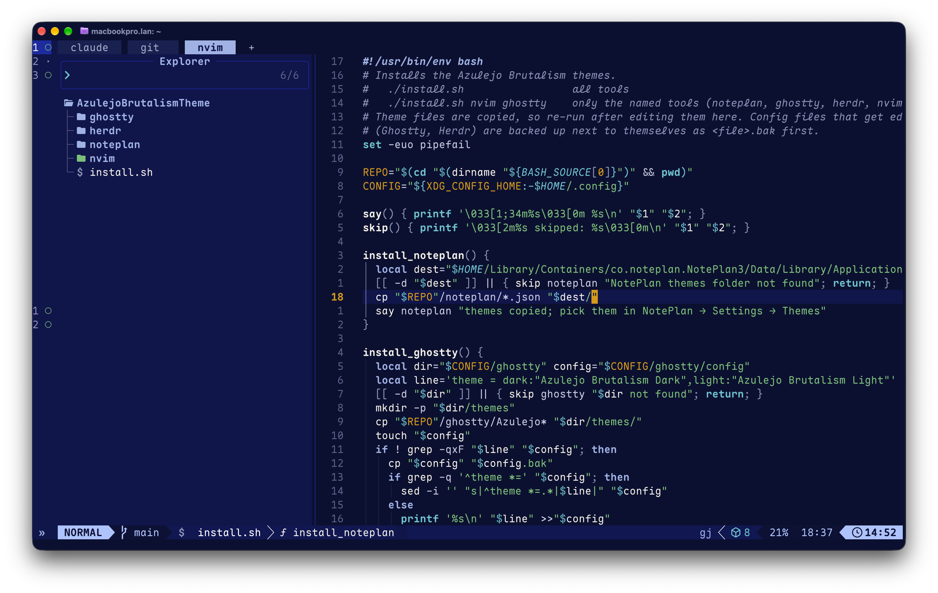 Neovim Dark