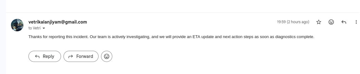 Automated reply with substance