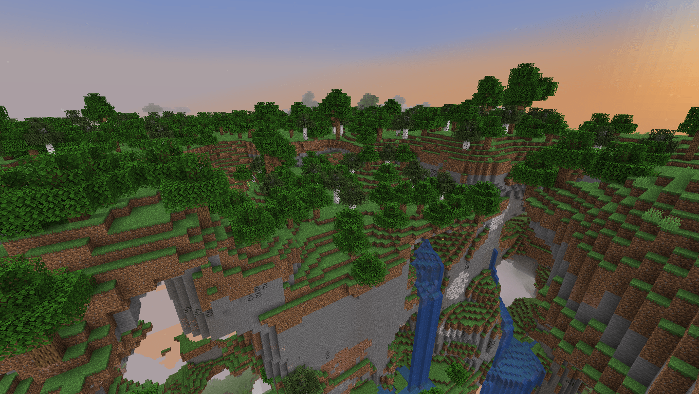 A forest in the Skylands