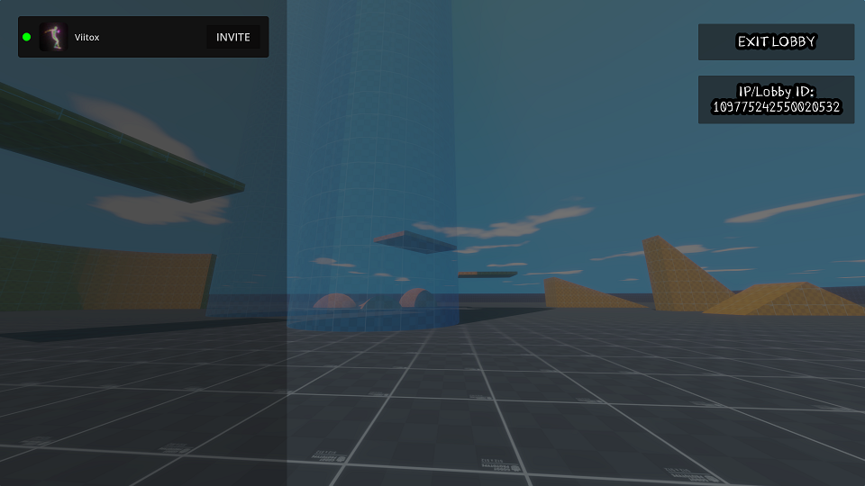 In-game Lobby UI