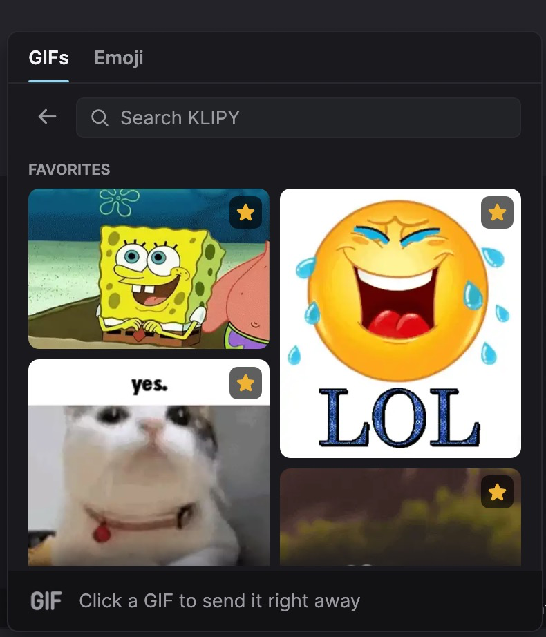 GIFs & Twemoji Picker