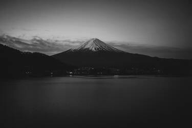 Darker image of Mt. Fuji