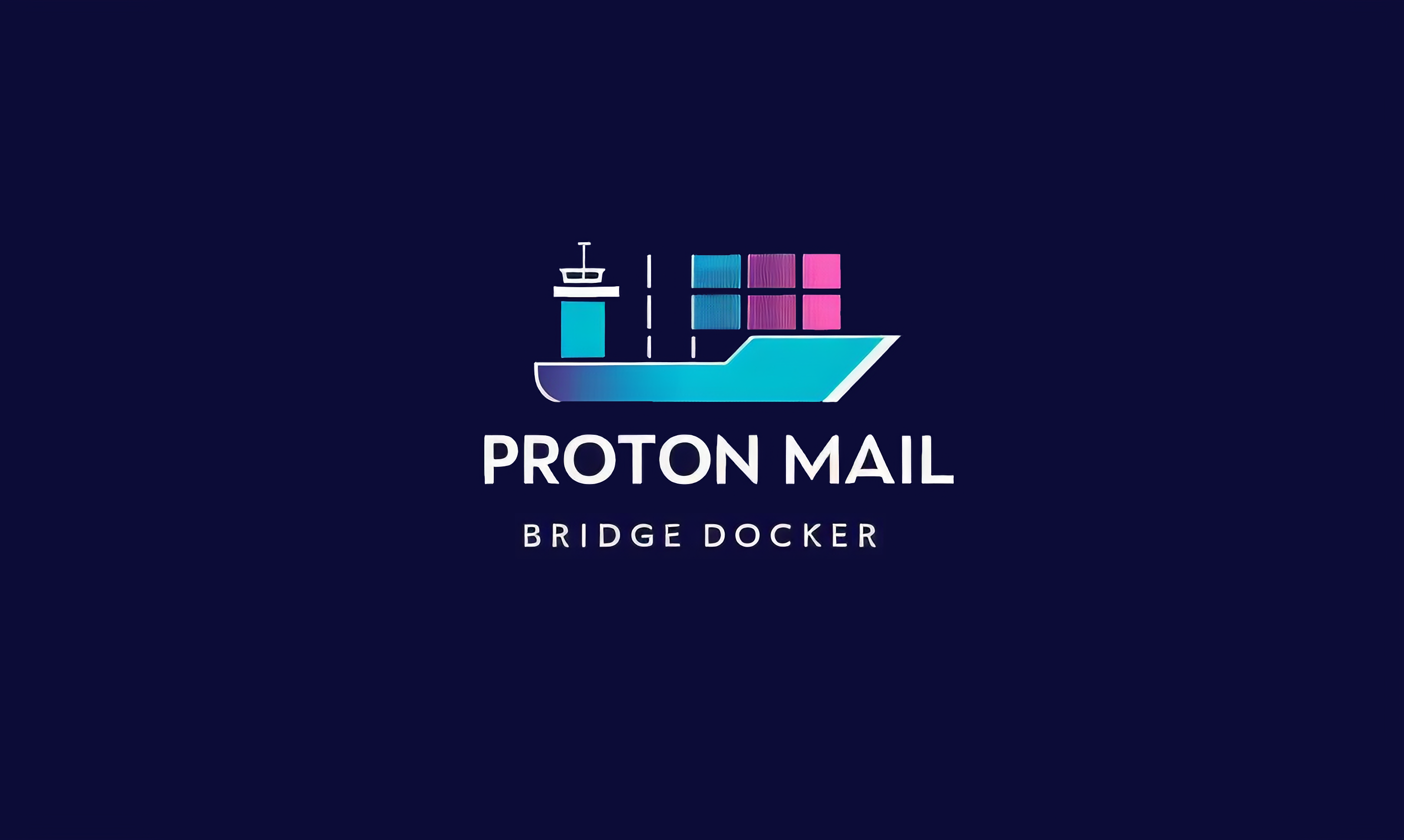 Logo Proton Mail Bridge docker