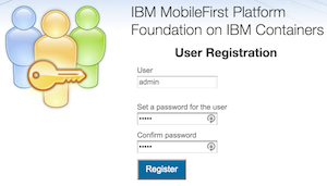 Register MFP admin