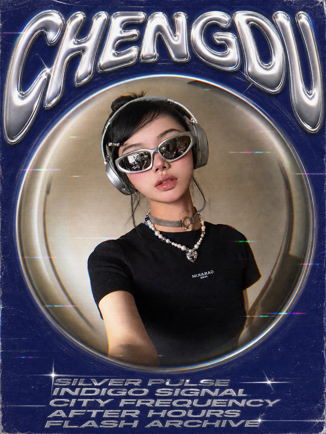 Example CHENGDU indigo fisheye cover