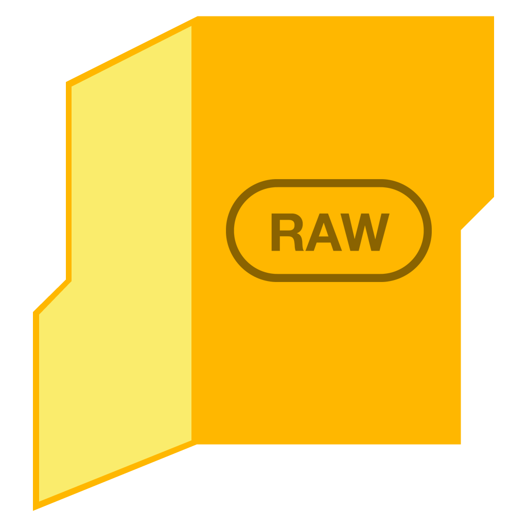 RAW custom folder icon for Windows