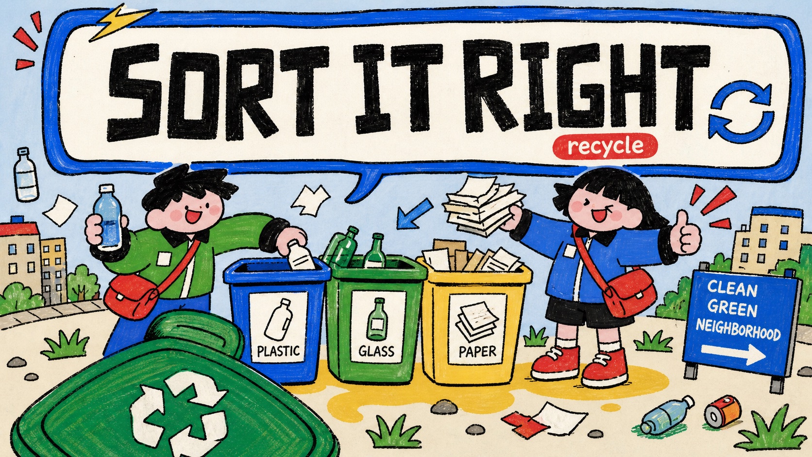 Naive Marker PSA Poster Style