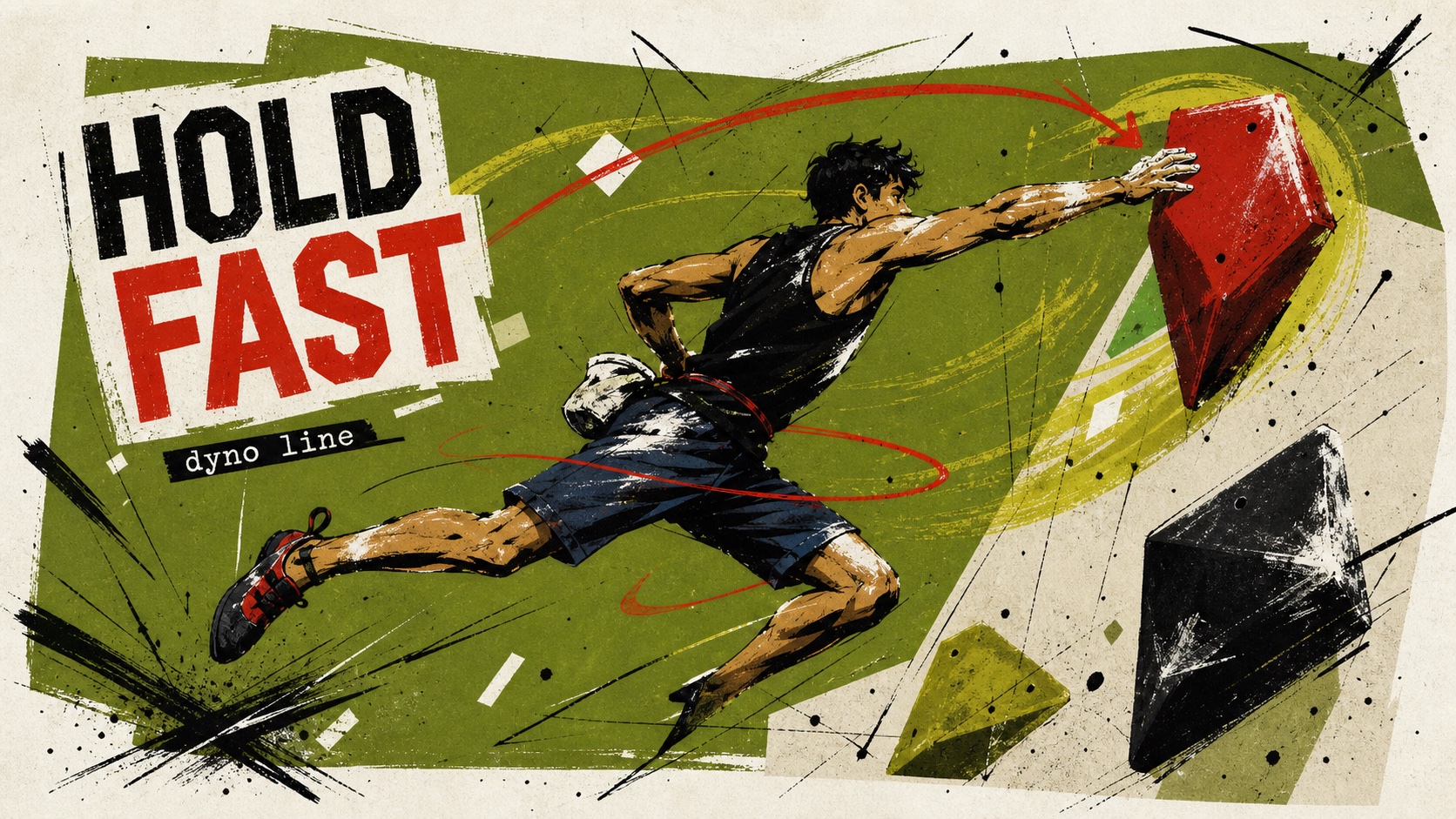 Olive Scribble Sports Poster Style