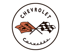 Chevrolet Corvette logo from 1953