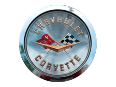 Chevrolet Corvette logo from 1955