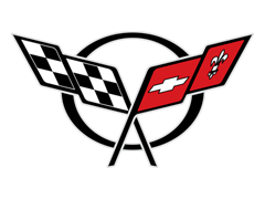 Chevrolet Corvette logo from 1997