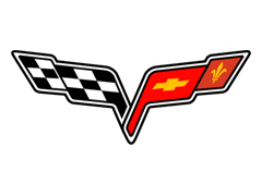 Chevrolet Corvette logo from 2005