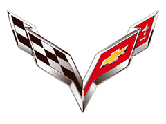Chevrolet Corvette logo from 2014