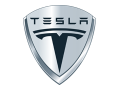 Tesla logo from 2004