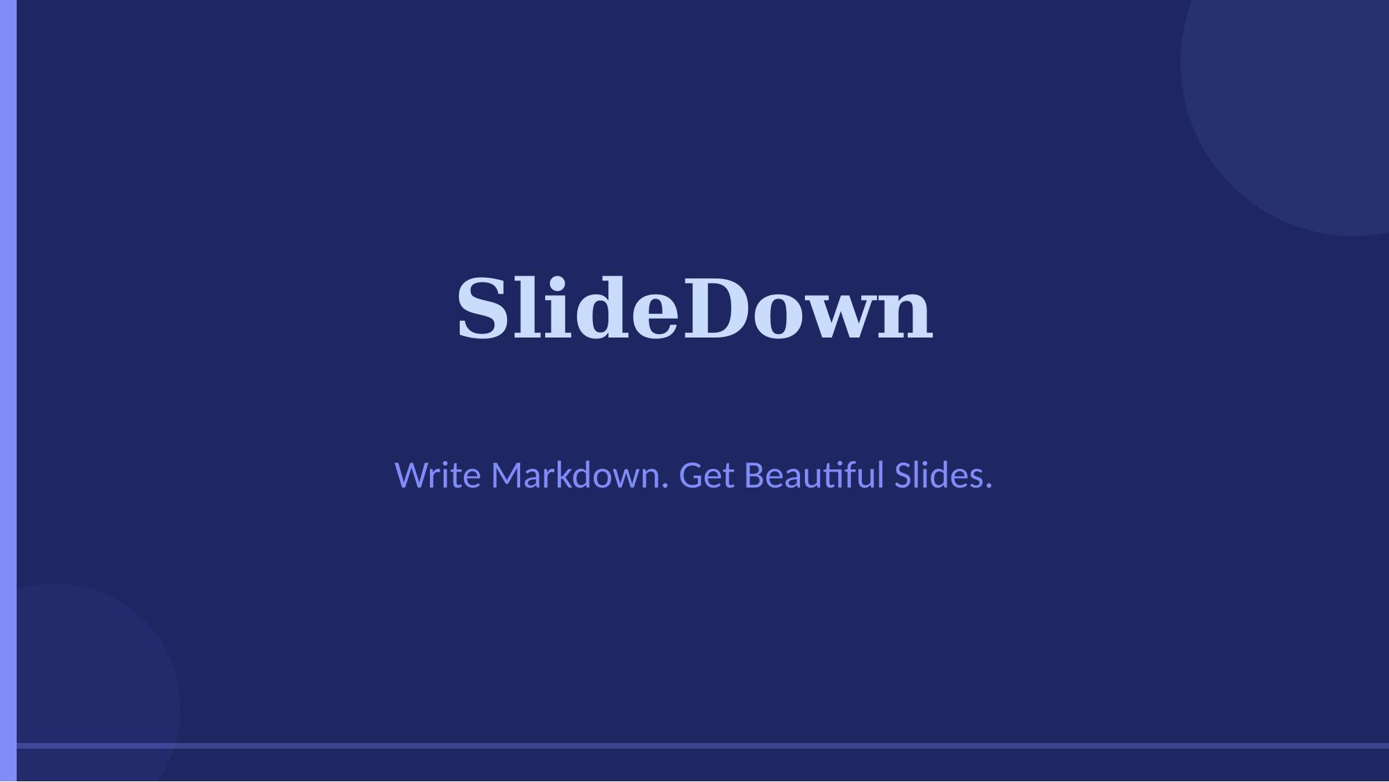 SlideDown