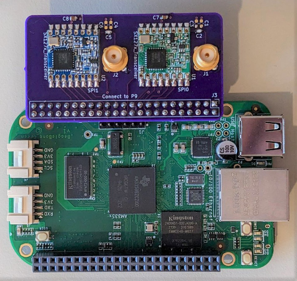 BeagleBoneLoRaAdapter, from the project README