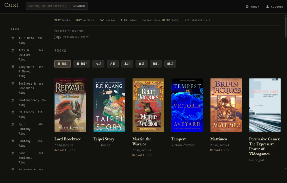 The library grid