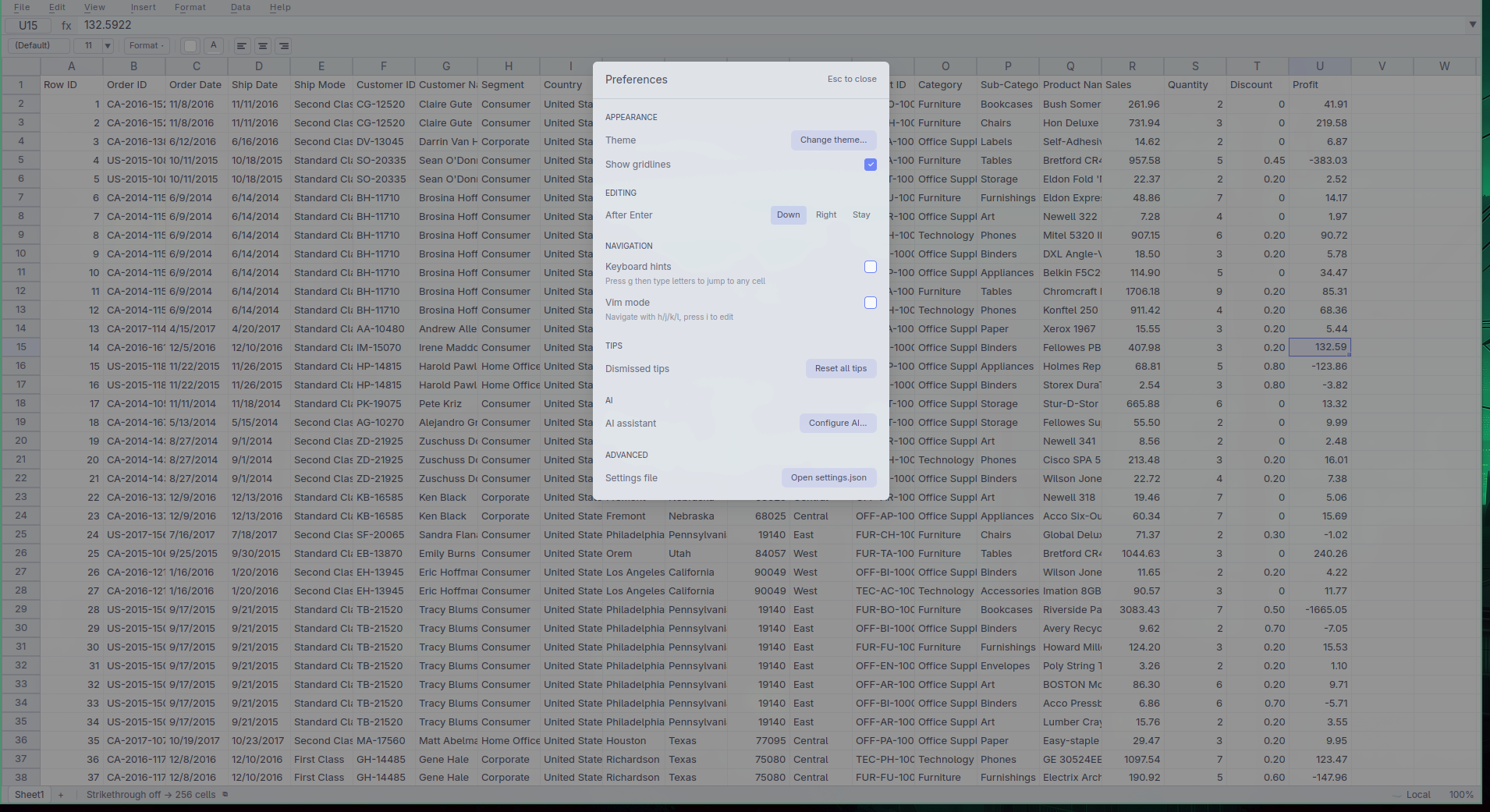 Screenshot 2 of VisiGrid