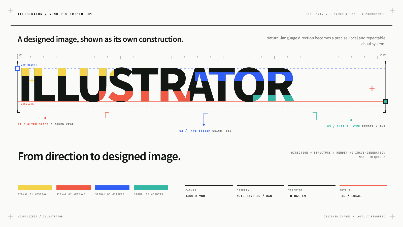 Illustrator — a browserless Agent Skill for locally rendered visuals