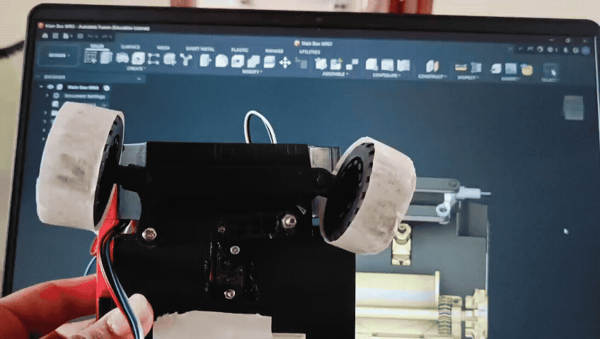 Steering in motion
