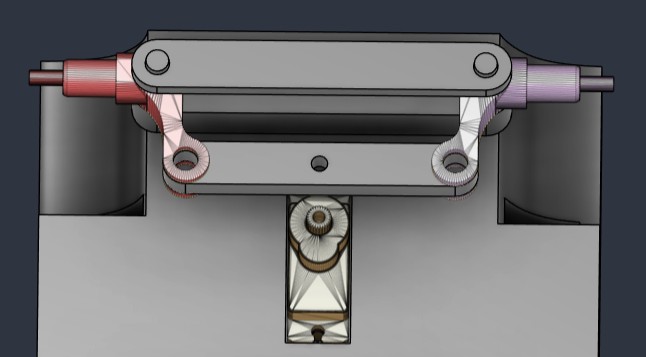 Steering mechanism assembly