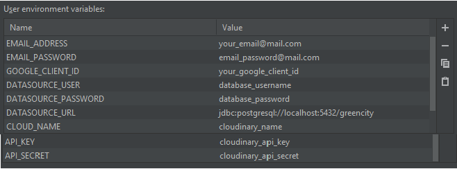 env-vars