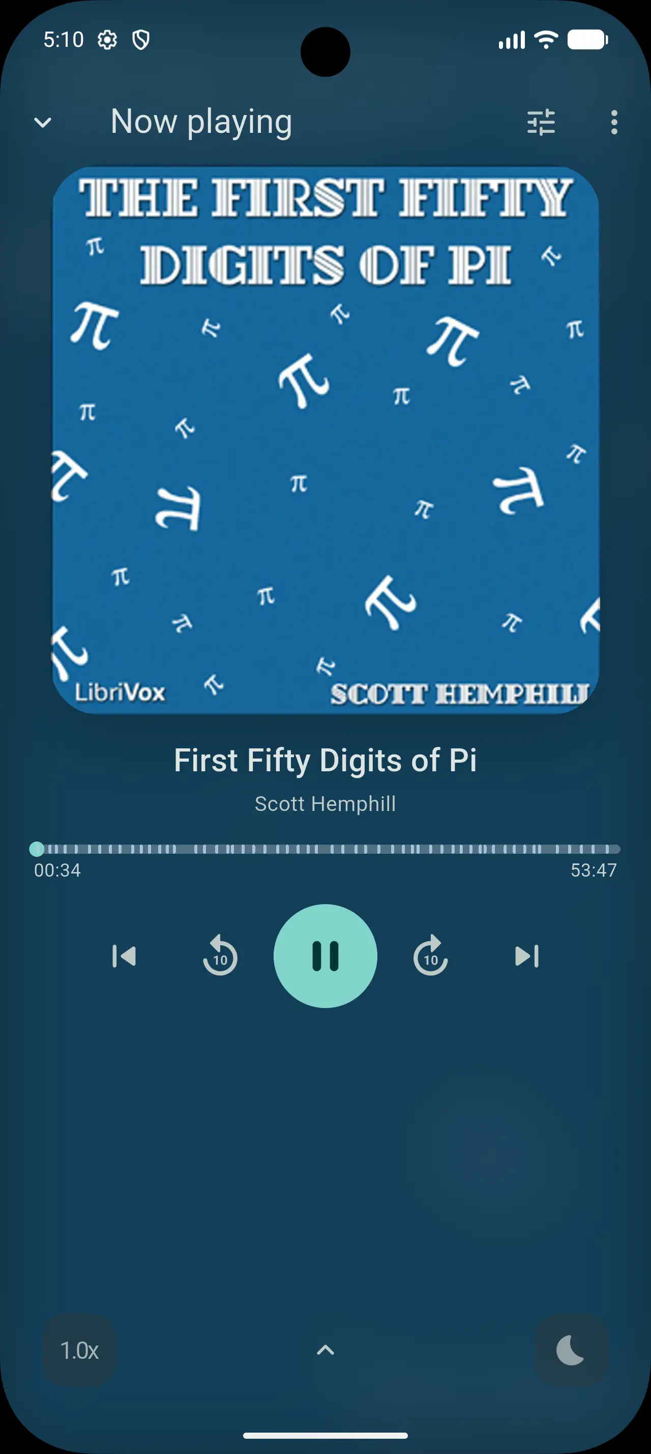 Mobile Player Minimalistic