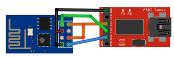 Wiring ESP8266 to FTDI