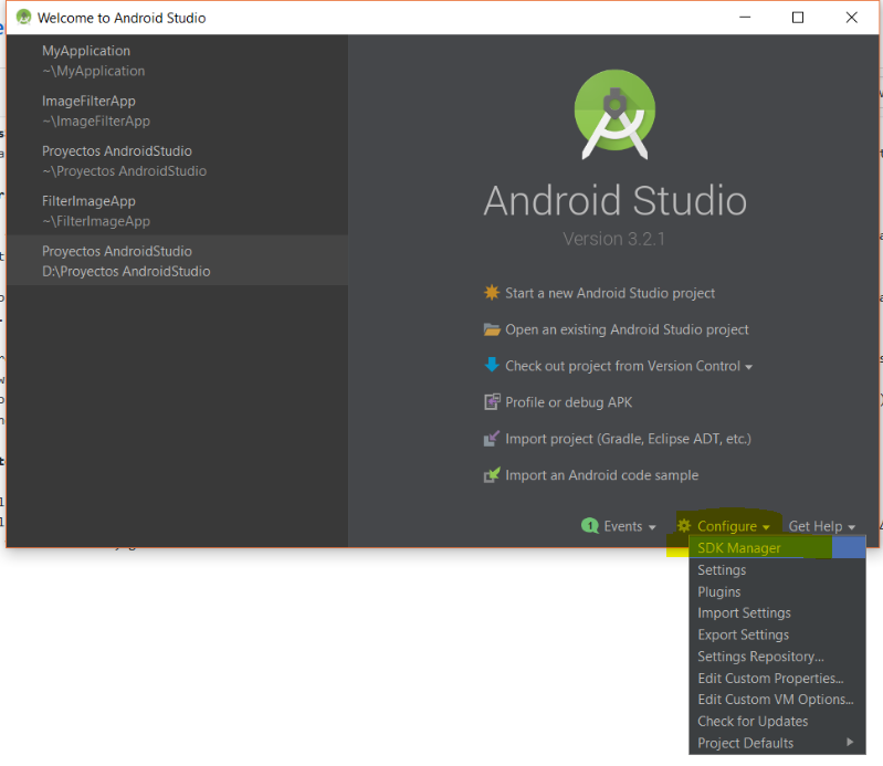 Android Configurations