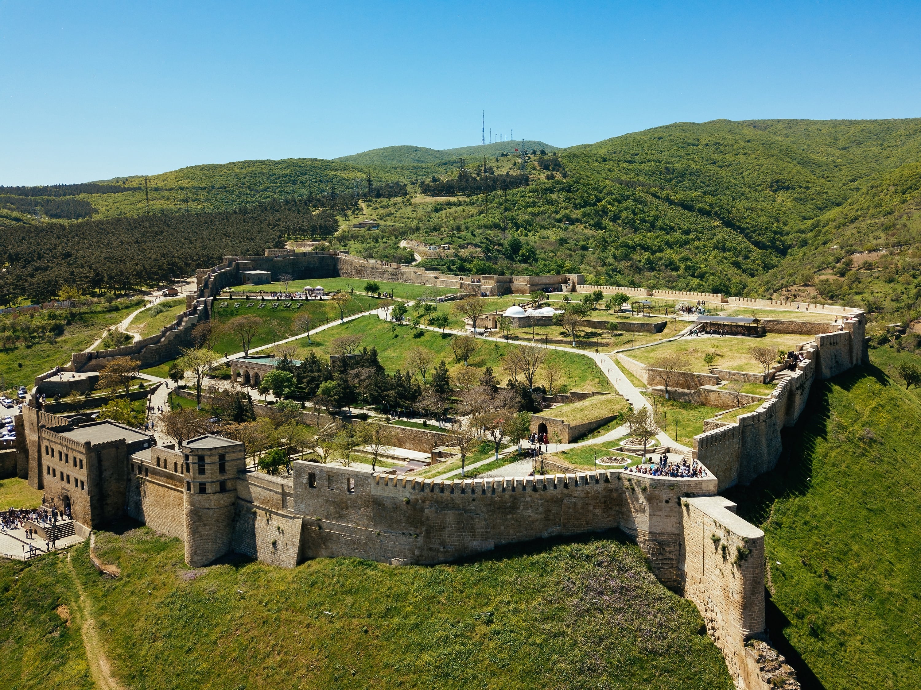 Аэропанорама крепости