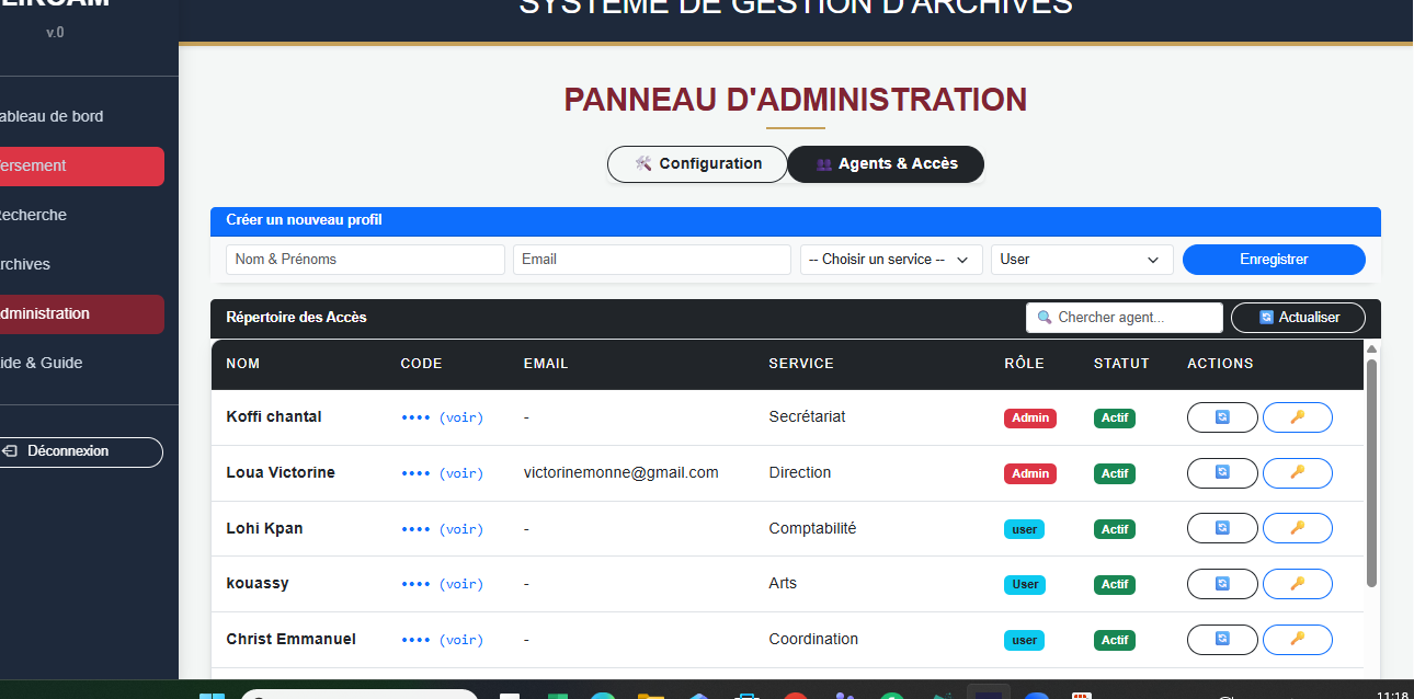 Administration LIKOAM