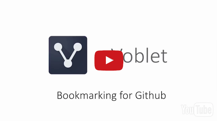 Bookmarking for github