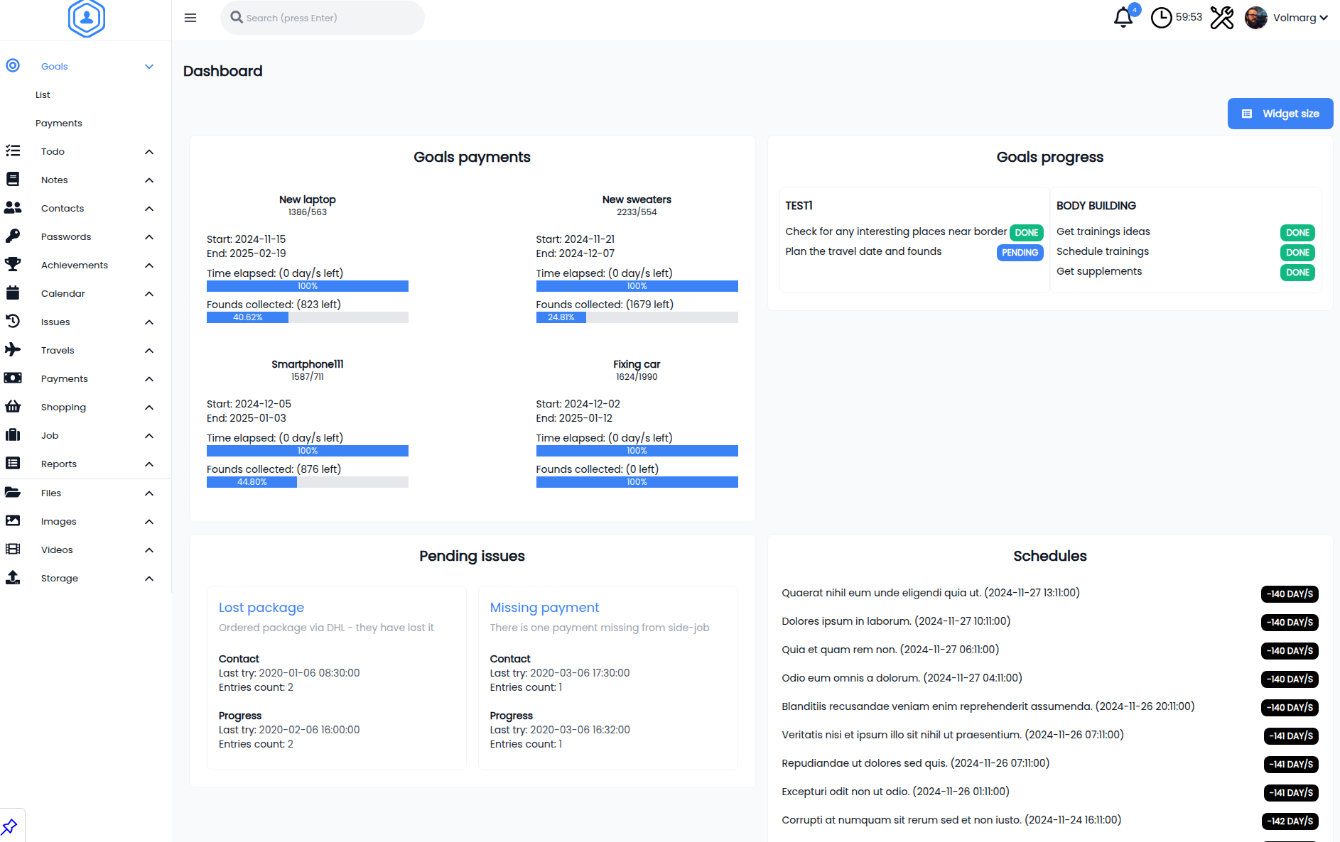 Volmarg/personal-management-system-front cover