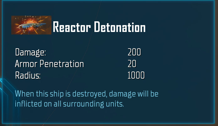 Reactor Detonation