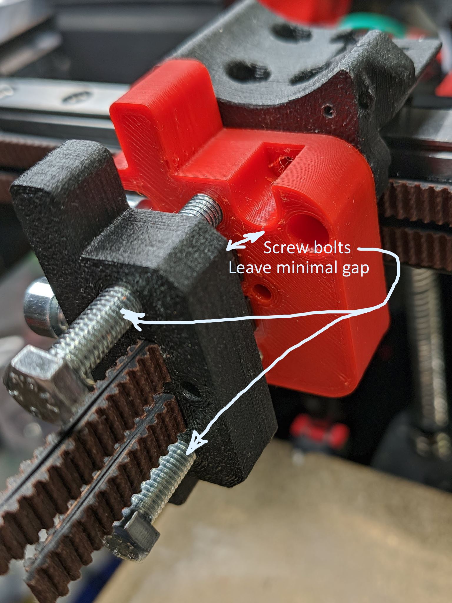 Voron Mods - Belt Tension Helper By MSA