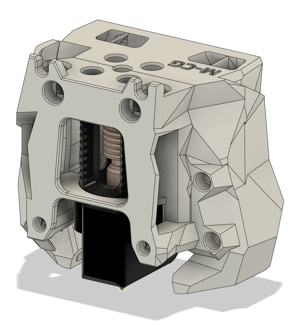 Voron Mods Stealthburner Rc Dragon Volcano Hotend Toolhead Mount