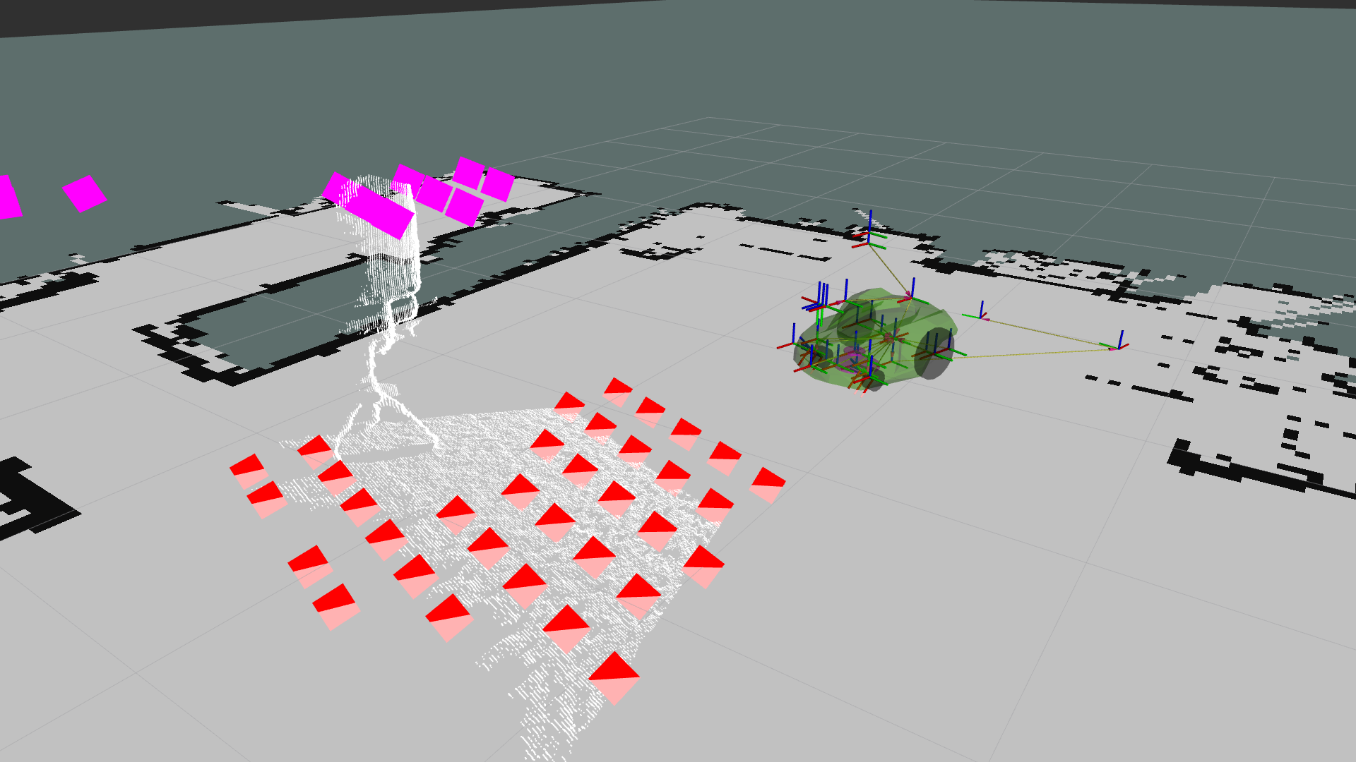Example of subsampling a pointcloud