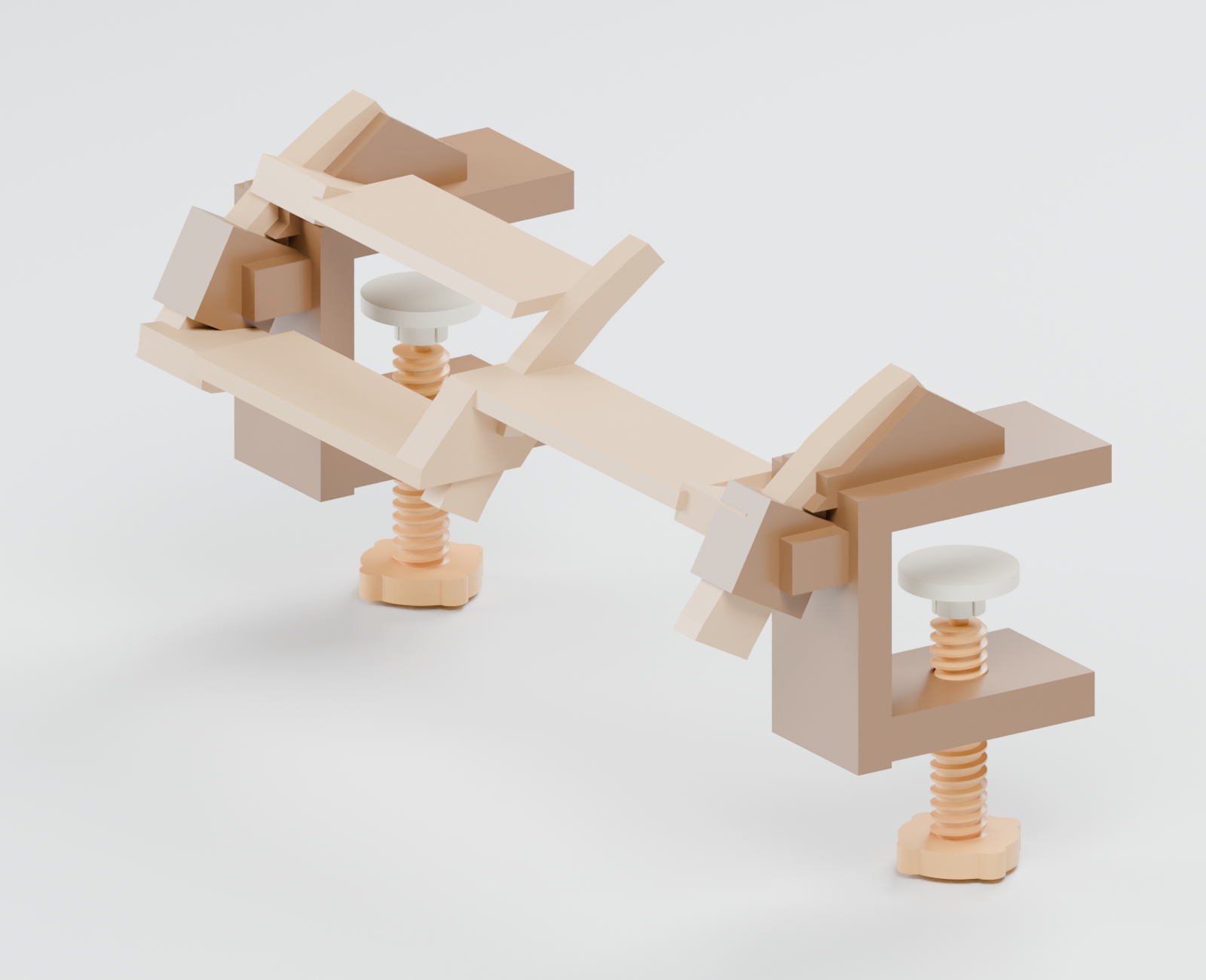 Top module with threaded table mounts